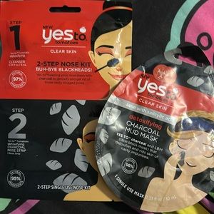 2-step nose kit say bye to black heads